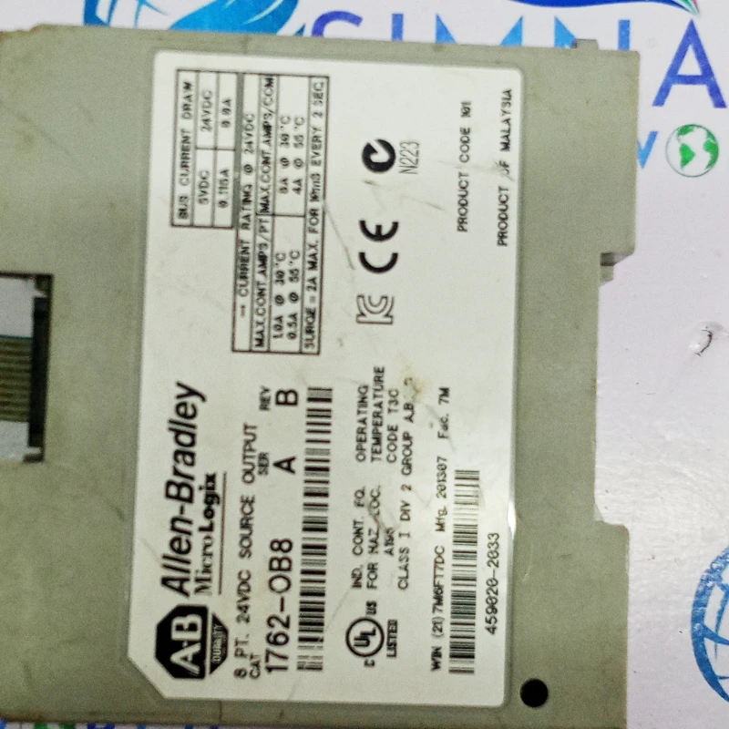 1762-OB8 Allen Bradley MicroLogix Digital Output Module thumbnail 7